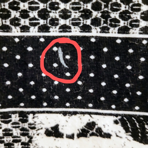 HP🎉 S Charlotte Russe - Bodycon printed dress b&w - Picture 7 of 14